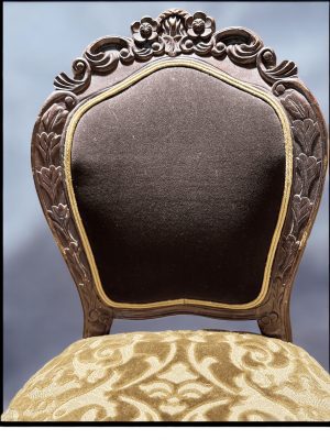 The Rosamonde carve detail The Rosamonde carve detail